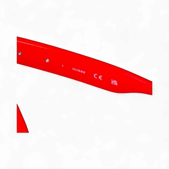 GUESS NWT Vibrant Red Sunglasses - Picture 8 of 14